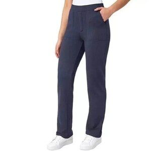 NEW Mondetta Women's XL Herringbone Straight Leg Sweatpants Blue G1532